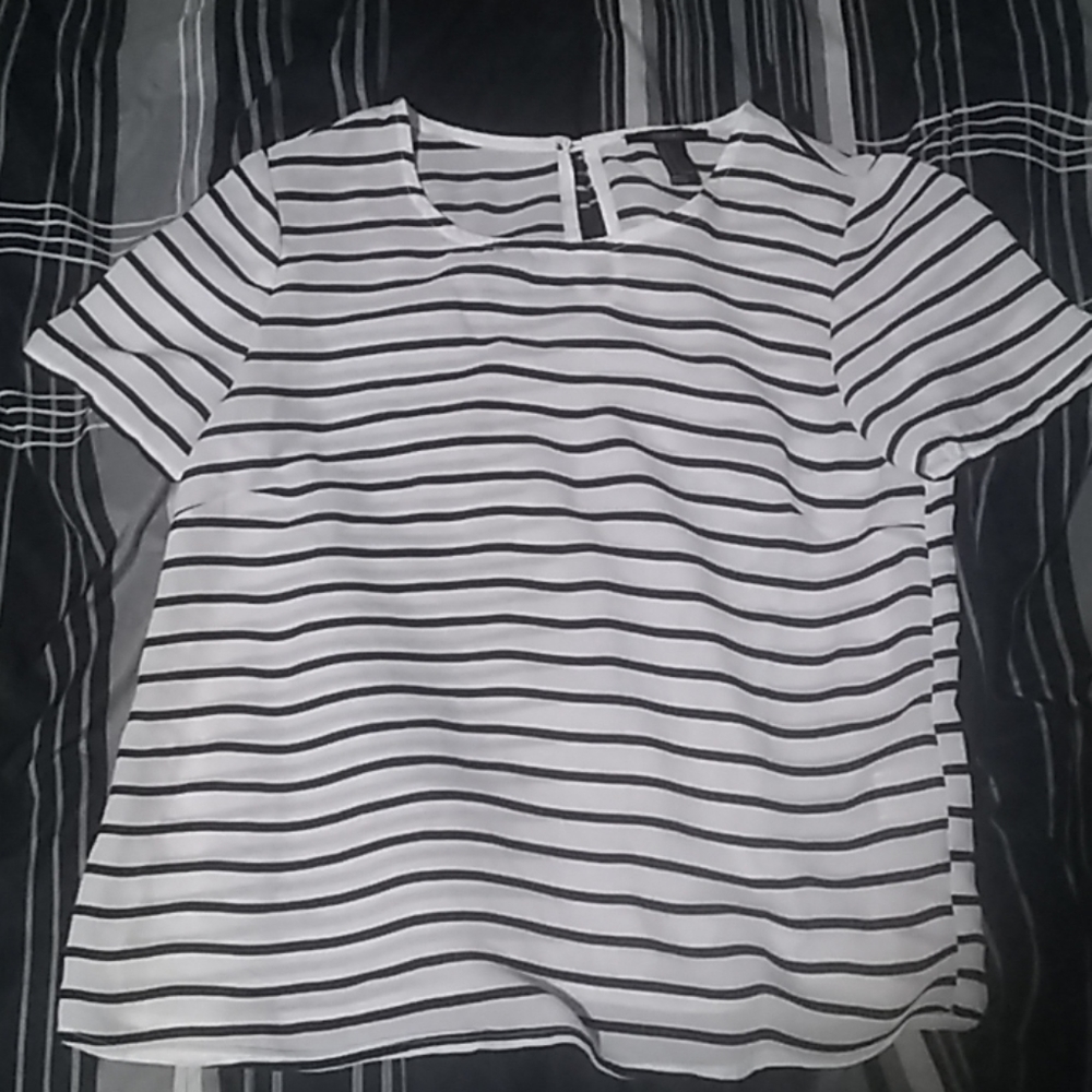 Forever 21 striped blouse